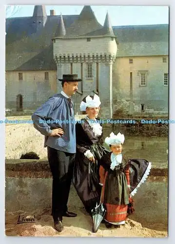 D337437 Folklore De L Anjou. Famille de l Anjou. Kostüm Maskulin du Val de Loir