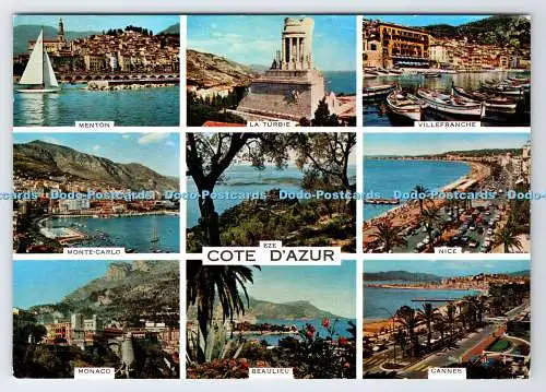 D337439 Cote D Azur. Eze. L. Gillette. Multi View
