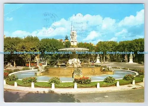 D337444 Aix En Provence. La Grande Fontaine Sur La Rotonde. Societe Editions de