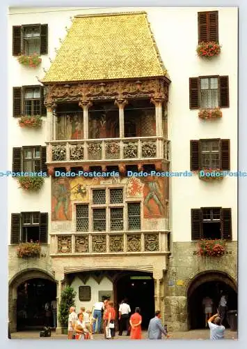 D339502 Innsbruck. Tirol. Goldenes Dachl. W. Antretter. Risch Lau