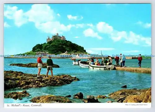D339514 St. Michael Mount. Cornwall. John Hinde. E. Ludwig