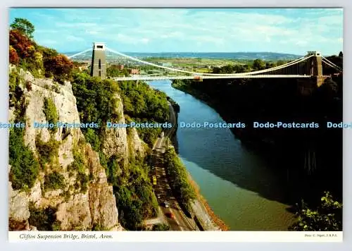 D339515 Bristol. Avon. Clifton Hängebrücke. John Hinde. E. Nagele