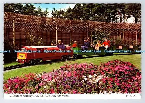D339536 Minehead. Miniatureisenbahn. Lustgärten. Valentine