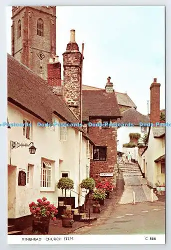 D339542 Minehead. Kirchtreppe. Richter. C. 888