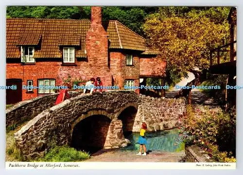 D339547 Somerset. Packhorse Bridge in Allerford. John Hinde. E. Ludwig