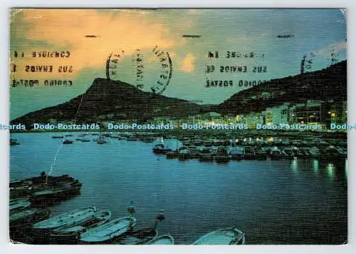 D337615 Estartit. Costa Brava. Teilansicht bei Nacht. Arribas