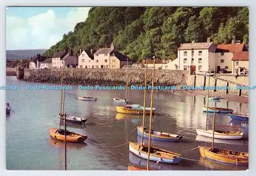 D339588 Minehead. Der Hafen. J. Arthur Dixon. Newport. I.W. England