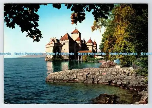 D337621 Schloss Chillon. Linda Farbe