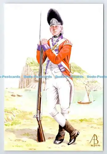 D339605 Grenadier. Das 56. Fußregiment. Gibraltar. Die ehemaligen Regimenter. A