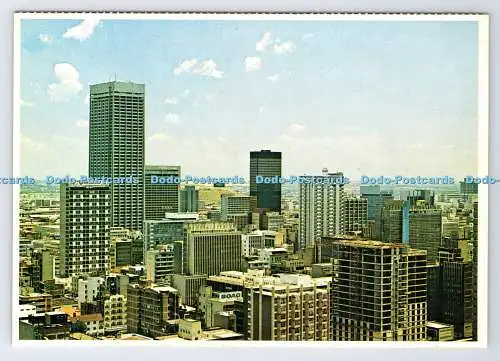 D337647 Südafrika. Johannesburg. Stadtzentrum mit seinen hoch aufragenden Gebäuden und