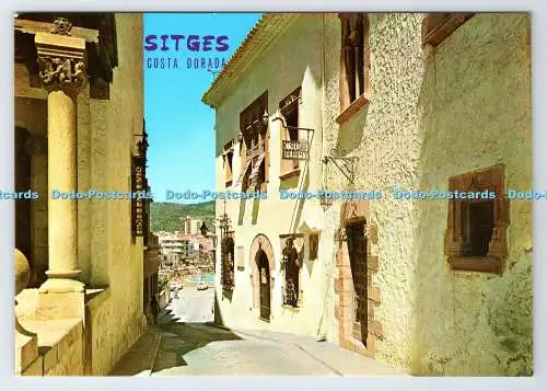 D337656 Sitges. Costa Dorada. Die edlen Steine. Unterkunft der Cau Ferrat. Katal