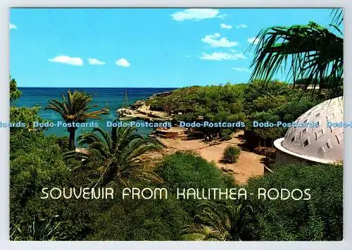 D337659 Rodos. Souvenir aus Kallithea. M. Toumbis