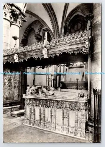 D339636 Grab von König Heinrich IV. und Königin Johanna von Navarra. stecken. Canterbury Kathed