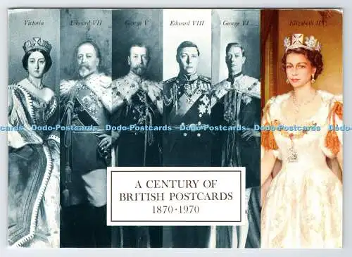 D339640 Ein Jahrhundert britischer Postkarten. Victoria. Eduard VII. George V. Edward V