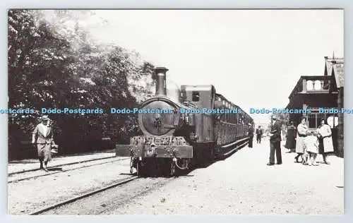 D339641 Isle of Man Railway. Castletown Station. Motor Nr. 10. G. H. Wood. Geor