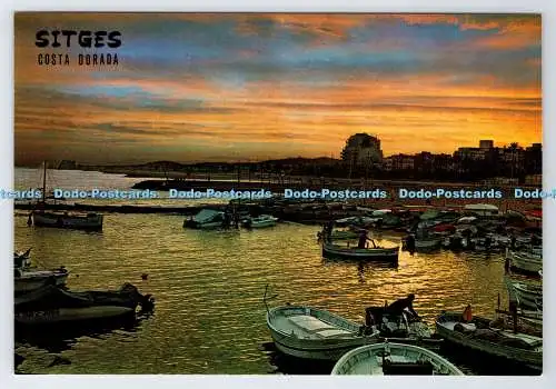 D337668 Sitges. Costa Dorada. Schöner Sonnenuntergang. Catalan Ibarz