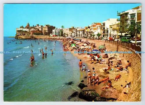 D337670 Sitges. Costa Dorada. Playa San Sebastian. A. Campana. Kolorham