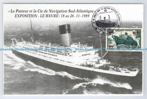 D339645 Le Pasteur et la Cie de Navigation Sud Atlantique. Ausstellung Le Havre.