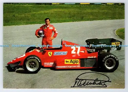 D337684 Patrick Tambay. AgipPetroli