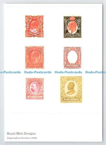 D339664 Royal Mint Designs. Nationales Postmuseum