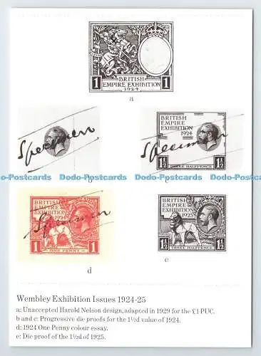 D339671 Wembley-Ausstellungsausgaben. Nationales Postmuseum