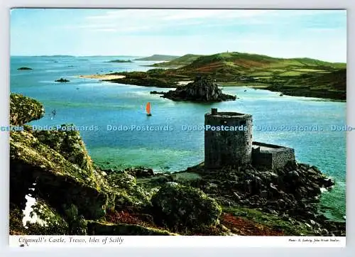 D337706 Scilly-Inseln. Tresco. Cromwell Castle. John Hinde. J. H. Thomas. E.L