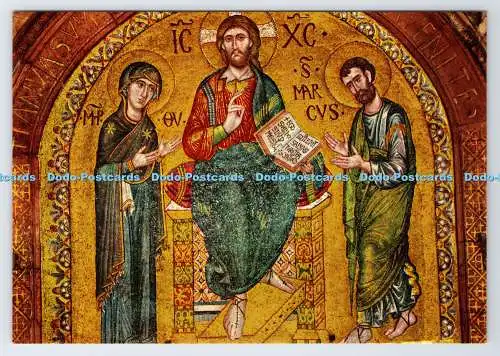 D339705 Venezia. Basilica Di S. Marco. The Deesis. Mosaik. Ardo. Kina