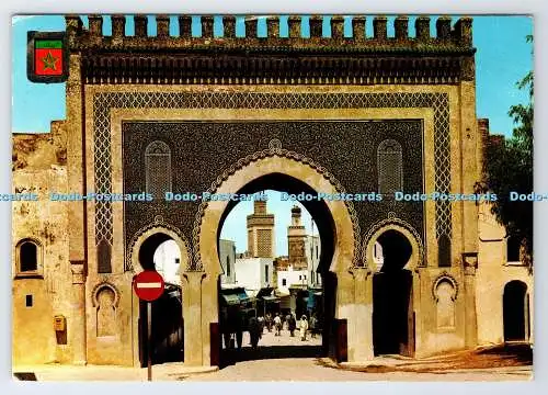 D339708 Fez. Boujeloud Gate. Fisa. Postales Escudo De Oro
