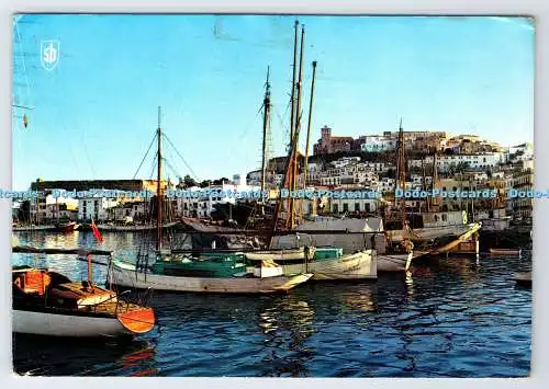 D339715 Ibiza. Hafen bei Sonnenuntergang. Seix Barral