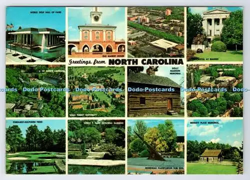 D339732 Grüße aus North Carolina. Wake Forest University. Dexter Press. Aer