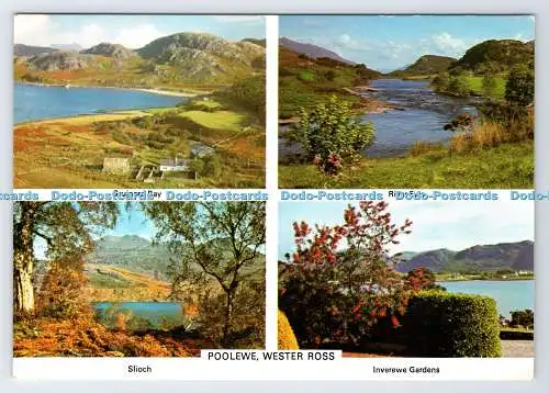 D339734 Poolewe. Wester Ross. River Ewe. Charles Skilton und Fry. 1974. Multi Vi