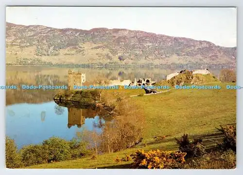 D339738 Inverness Shire. Urquhart Castle. Loch Ness. J. Arthur Dixon