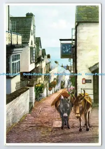 D337778 Clovelly. High Street. Richter. C. 86