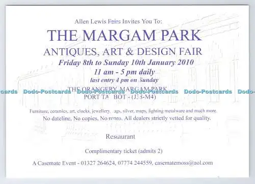 D339752 Allen Lewis. Der Margam Park. Antiquitäten Kunst und Design Messe