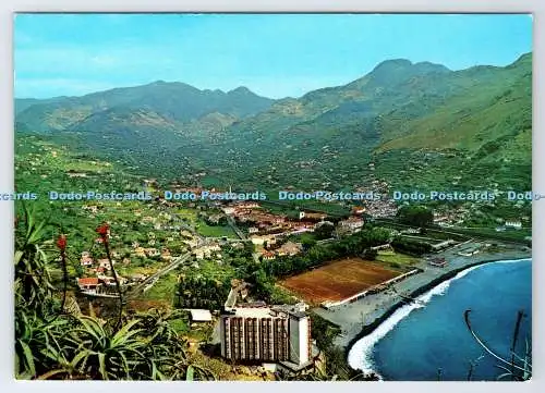D337784 Madeira. Gesamtansicht der Machico Bay. Martins und Silva. Sagi