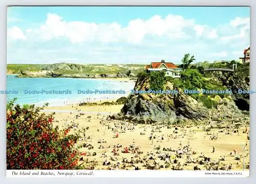 D339778 Newquay. Cornwall. Die Insel und die Strände. John Hinde