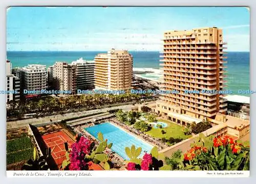 D337813 Teneriffa. Kanareninsel. Puerto de la Cruz. John Hinde. Padane Perez Zam