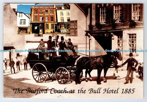 D339780 The Burford Coach at the Bull Hotel