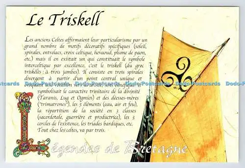 D339784 Le Triskell. Legendes de Bretagne. Claude Pastor