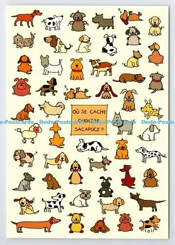 D339787 Ou Se Cache Gugusse Sacapuce. Hunde. Entsprechungen. Magali Membre