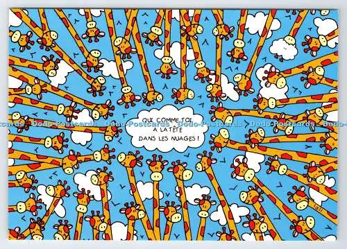 D339788 Qui Comme Tou a la Tete Dans les Nuages. Giraffe. Entsprechungen. Magal