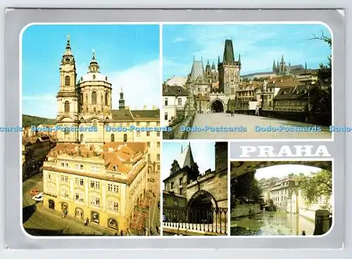 D337822 Praha. Mala Strana. Chram sv. Mikulase. Pravda. Ivan Tichy. Bohumil Land