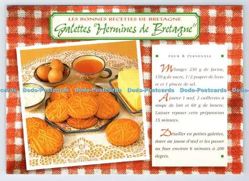 D339792 Les Bonnes Recettes de Bretagne. Galettes Hermines de Bretagne. Wagenheber