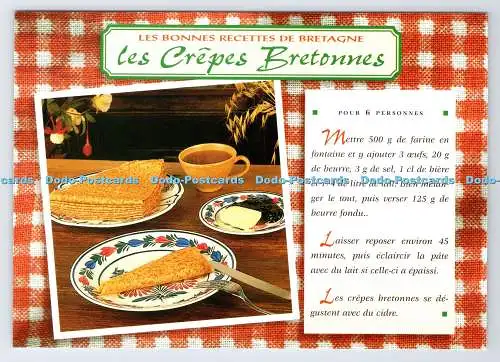 D339793 Les Bonnes Recettes de Bretagne. Les Crepes Bretonnes. Wagenheber