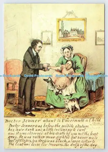 D339797 Dr. Edward Jenner Impfung. Stephen Jenner. Gatwick. Kelvin Way. Krabbeln