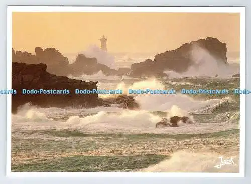 D339800 Bretagne. Der Leuchtturm und Le Four Channel. Wagenheber. J. Y. Guillaume