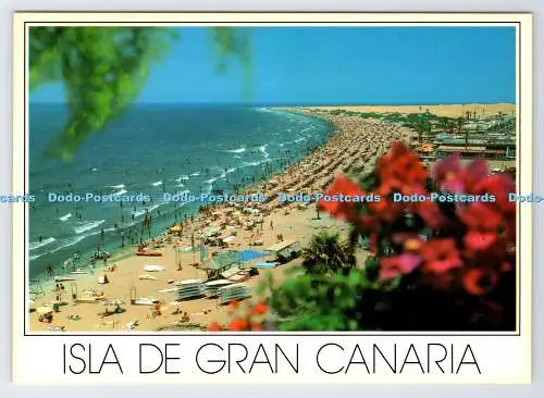 D337846 Isla de Gran Canaria. Blick auf den Strand. Edenfoto. Alberto Fares