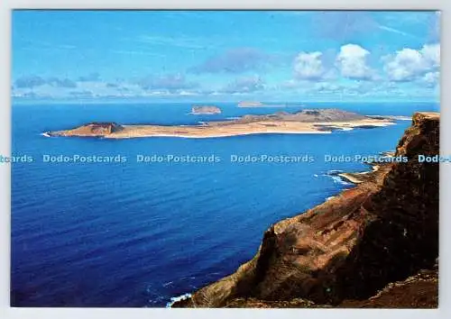 D337853 Lanzarote. Islas Canarias. Vista de la Graciosa. Gabriel