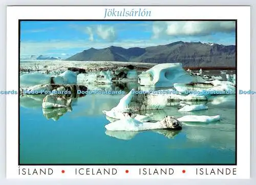 D339823 Jokulsarlon. Island. Demants Kort. Palmi Gudmundsson
