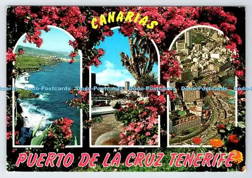 D337868 Kanaren. Puerto de la Cruz Tenerife. Euroafricana De Canarias. P. Marza
